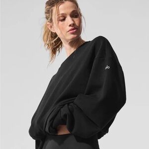 ALO Chill Crewneck Oversized Sweatshirt